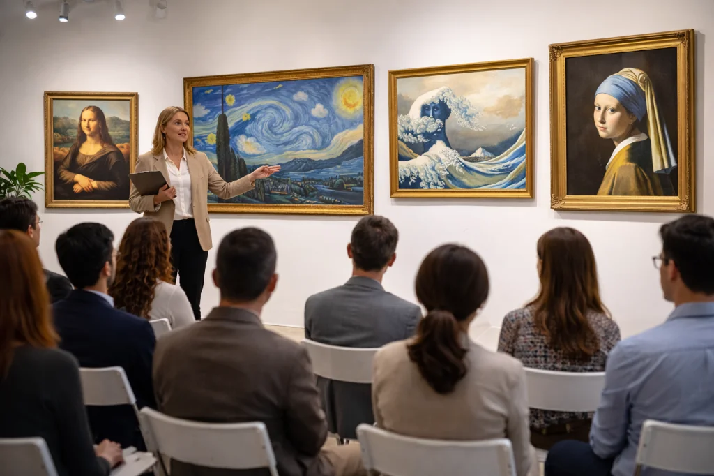 Interactive Art Talks